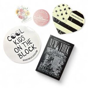 Brandy Melville 2010s Assorted Store Stickers — 5